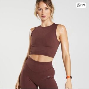 Gymshark Sweat Set (Leggings + Tank)